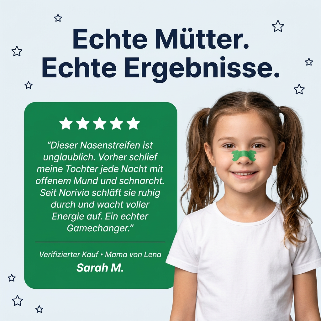 Nasenstreifen für Kinder zum Schlafen