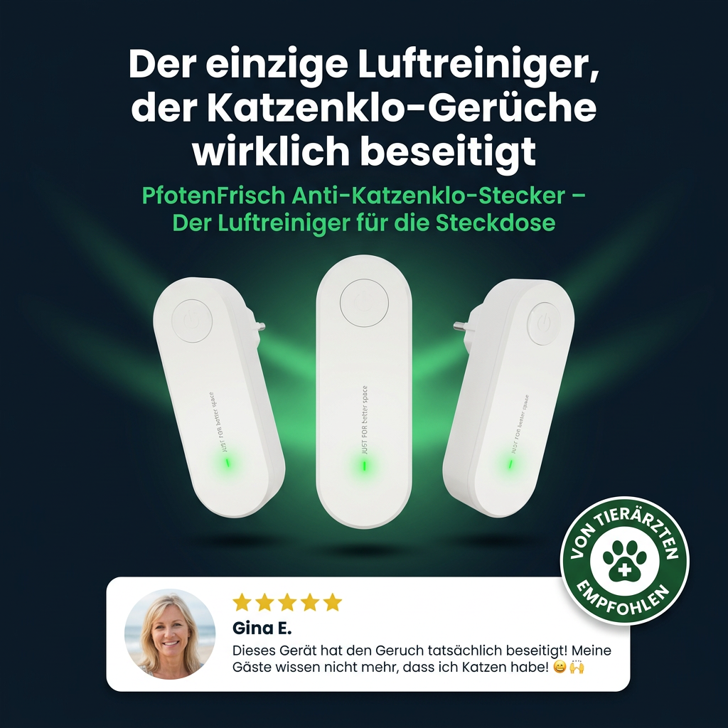 PfotenFrisch Anti-Katzenklo-Stecker