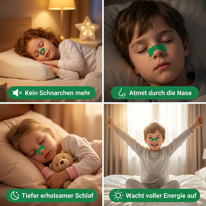 Nasenstreifen für Kinder zum Schlafen